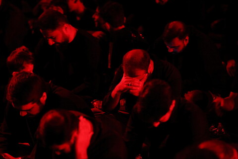 تصاویر/ عزاداری دهه اول محرم هیئت متوسلین به حضرت علی اصغر(ع) در مجموعه خانه مهندس قم