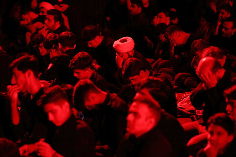 تصاویر/ عزاداری دهه اول محرم هیئت متوسلین به حضرت علی اصغر(ع) در مجموعه خانه مهندس قم