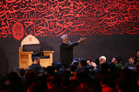 تصاویر/ عزاداری دهه اول محرم هیئت متوسلین به حضرت علی اصغر(ع) در مجموعه خانه مهندس قم