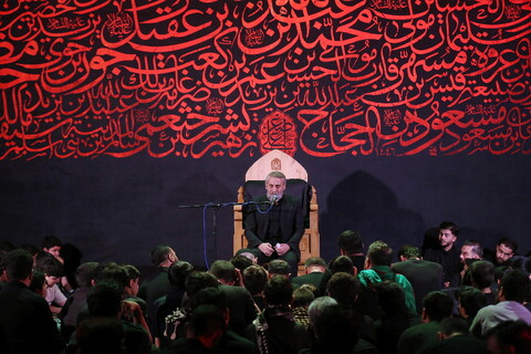 تصاویر/ عزاداری دهه اول محرم هیئت متوسلین به حضرت علی اصغر(ع) در مجموعه خانه مهندس قم