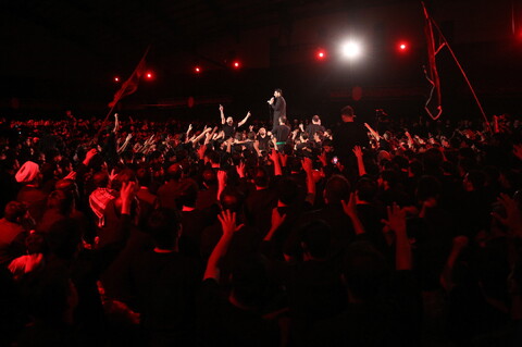 تصاویر/ عزاداری دهه اول محرم هیئت متوسلین به حضرت علی اصغر(ع) در مجموعه خانه مهندس قم