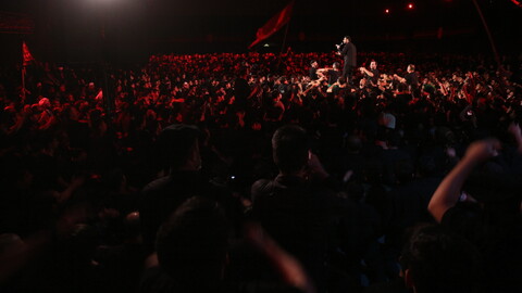 تصاویر/ عزاداری دهه اول محرم هیئت متوسلین به حضرت علی اصغر(ع) در مجموعه خانه مهندس قم