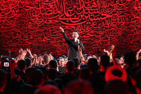 تصاویر/ عزاداری دهه اول محرم هیئت متوسلین به حضرت علی اصغر(ع) در مجموعه خانه مهندس قم