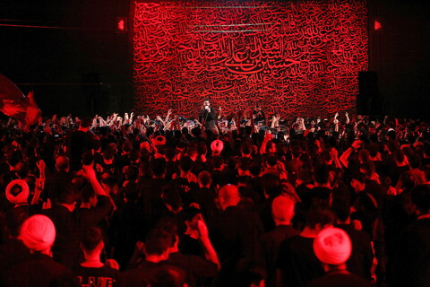 تصاویر/ عزاداری دهه اول محرم هیئت متوسلین به حضرت علی اصغر(ع) در مجموعه خانه مهندس قم