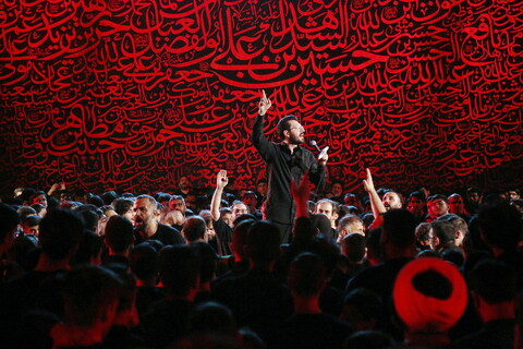 تصاویر/ عزاداری دهه اول محرم هیئت متوسلین به حضرت علی اصغر(ع) در مجموعه خانه مهندس قم