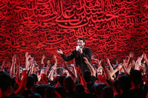 تصاویر/ عزاداری دهه اول محرم هیئت متوسلین به حضرت علی اصغر(ع) در مجموعه خانه مهندس قم