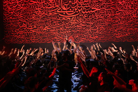 تصاویر/ عزاداری دهه اول محرم هیئت متوسلین به حضرت علی اصغر(ع) در مجموعه خانه مهندس قم