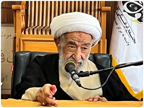 دیدار مدیریت و اساتید مدرسه علمیه امام خمینی(ره) گرگان با آیت الله راشد یزدی در مشهد مقدس