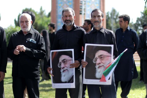 تشییع شهید اسماعیل نادی در سربیشه