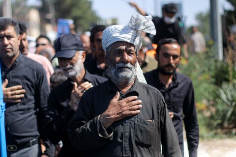 تشییع شهید اسماعیل نادی در سربیشه