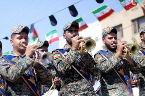 تشییع شهید اسماعیل نادی در سربیشه