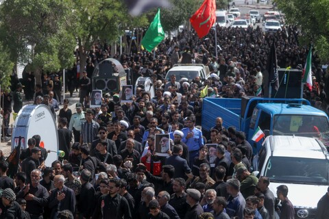 تشییع شهید اسماعیل نادی در سربیشه