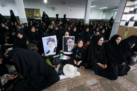 تصاویر| مراسم وداع با شهید مدافع اقتدار ملی در سربیشه