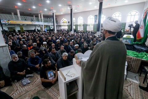 تصاویر| مراسم وداع با شهید مدافع اقتدار ملی در سربیشه