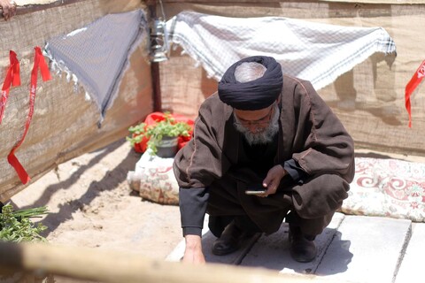 تصاویر| مراسم تشییع و تدفین شهید اقتدار ملی در روستای چاه خو سربیشه