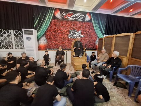 تصاویر/ سوگواره هیئت محبان اهل بیت (ع) کاشان در شب ششم محرم