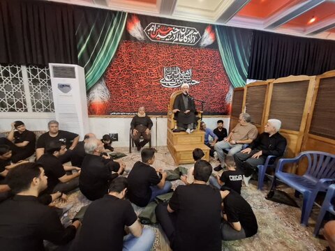 تصاویر/ سوگواره هیئت محبان اهل بیت (ع) کاشان در شب ششم محرم