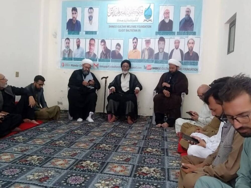 شنگو گلتری ویلفیئر فاؤنڈیشن کے توسط سے فیالنگ واٹر ڈرائیورجن منصوبے کے لیے بھاری رقم کا عطیہ