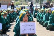تصاویر/ کارگل میں حضرت قاسمؑ کی یاد میں روزِ جواناں کا جلوس؛ فلسطین کے مظلوم بچوں سے اظہار یکجہتی اور ایران کی حمایت