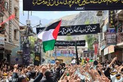 کارگل میں حضرت قاسمؑ کی یاد میں روزِ جواناں کا جلوس؛ فلسطین کے مظلوم بچوں سے اظہار یکجہتی اور ایران کی حمایت