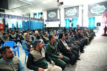 تصاویر مراسم افتتاحیه اردوهای جهادی تابستانی بسیج سازندگی سپاه لرستان
