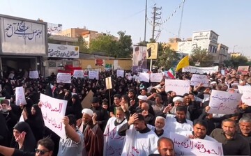 راهپیمایی «مردمی عهد خون» در قم برگزار شد