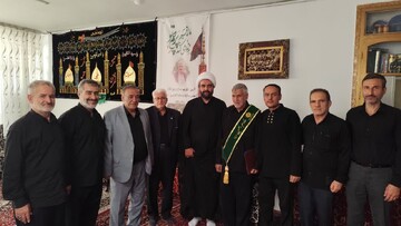 تصاویر/ تکریم پیرغلام حسینی حاج محمدحسین خسروی در خرم آباد