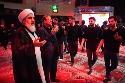 تصاویر/ حضور استاندار آذربایجان غربی در جمع هیئات عزاداری امام حسین علیه السلام
