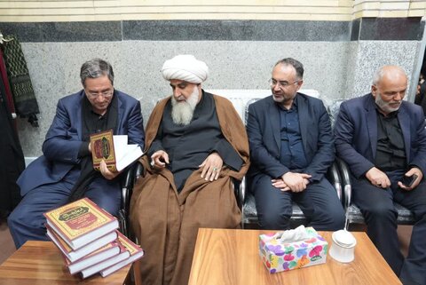 تصاویر/ حضور استاندار آذربایجان غربی در جمع هیئات عزاداری امام حسین علیه السلام