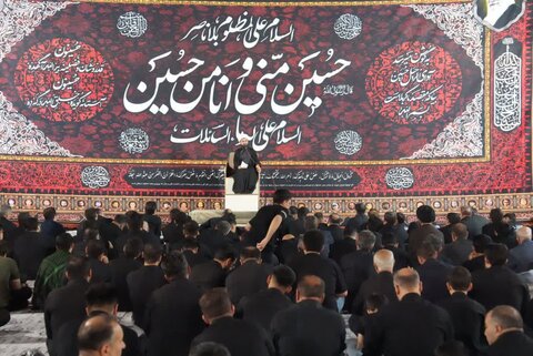 تصاویر/ حضور استاندار آذربایجان غربی در جمع هیئات عزاداری امام حسین علیه السلام