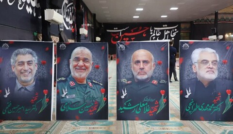 تصاویر/مراسم گرامیداشت شهدای اقتدار در شوشتر برگزار شد