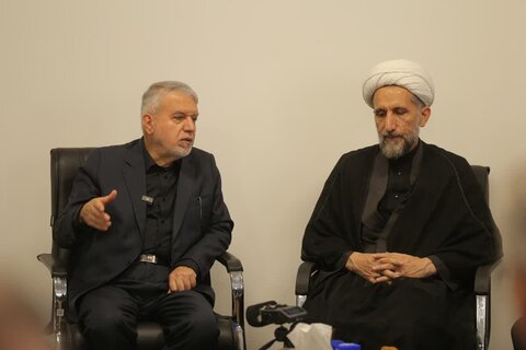 تصاویر / دیدار وزیر میراث فرهنگی وگرد شگری با نماینده ولی فقیه در استان قزوین