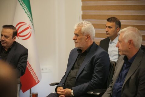 تصاویر / دیدار وزیر میراث فرهنگی وگرد شگری با نماینده ولی فقیه در استان قزوین