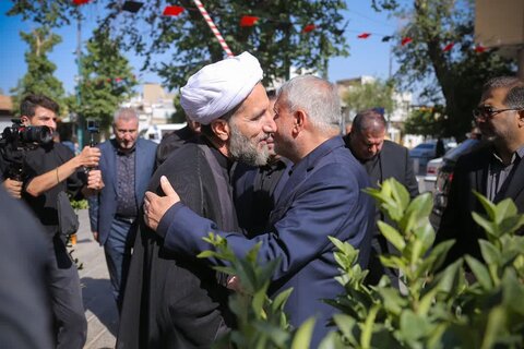تصاویر / دیدار وزیر میراث فرهنگی وگرد شگری با نماینده ولی فقیه در استان قزوین