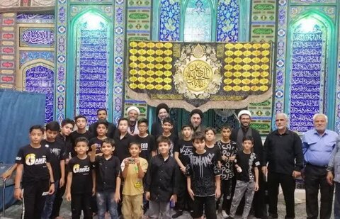تصاویر/ حضورنماینده ولی فقیه درهیئات عزاداری محرم نوش آباد