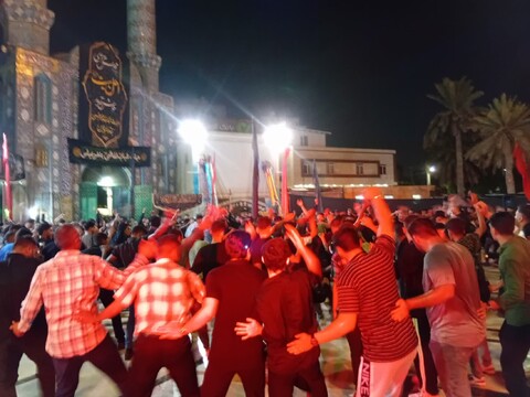 تصاویر/ مراسم عزاداری شب ششم محرم امامزاده سیدمظفر(ع) بندرعباس