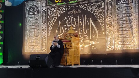 تصاویر/ مراسم عزاداری شب ششم محرم امامزاده سیدمظفر(ع) بندرعباس