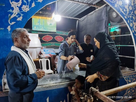 تصاویر/ مراسم عزاداری شب ششم محرم امامزاده سیدمظفر(ع) بندرعباس