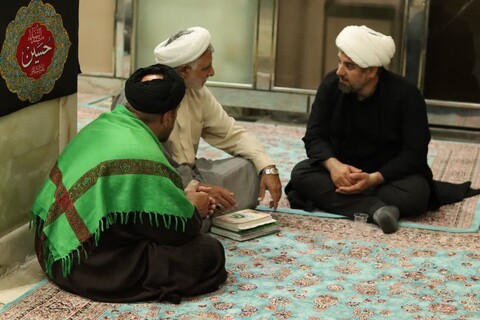 تصاویر/ مراسم عزاداری شب ششم محرم امامزاده سیدمظفر(ع) بندرعباس