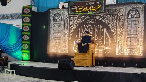 تصاویر/ مراسم عزاداری شب ششم محرم امامزاده سیدمظفر(ع) بندرعباس