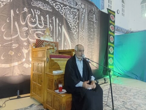 تصاویر/ مراسم عزاداری شب ششم محرم امامزاده سیدمظفر(ع) بندرعباس