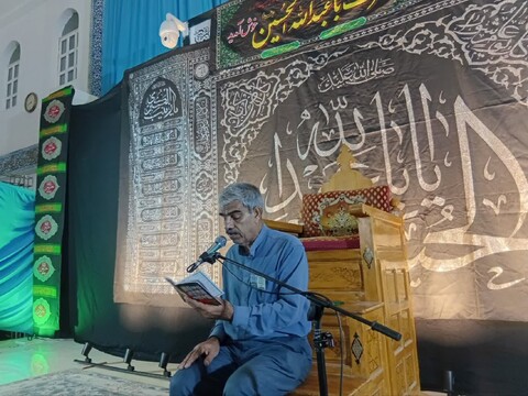 تصاویر/ مراسم عزاداری شب ششم محرم امامزاده سیدمظفر(ع) بندرعباس