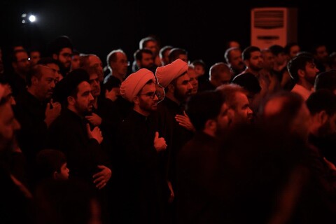 تصاویر/ مراسم عزاداری شب ششم محرم هیئت فاطمیون ارومیه