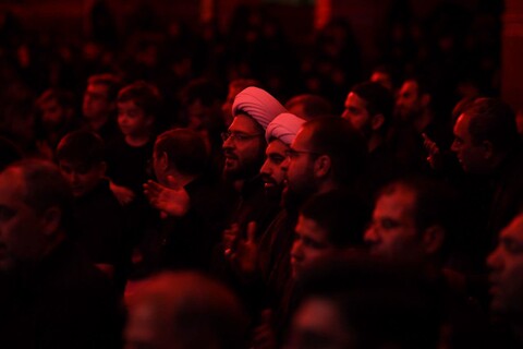 تصاویر/ مراسم عزاداری شب ششم محرم هیئت فاطمیون ارومیه