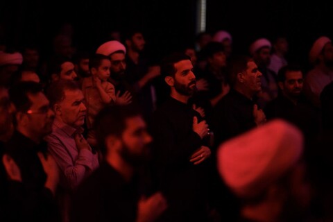 تصاویر/ مراسم عزاداری شب ششم محرم هیئت فاطمیون ارومیه