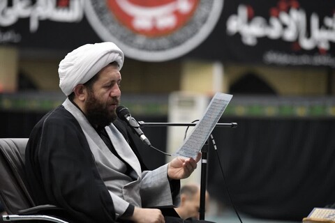 تصاویر/ مراسم عزاداری شب ششم محرم هیئت فاطمیون ارومیه