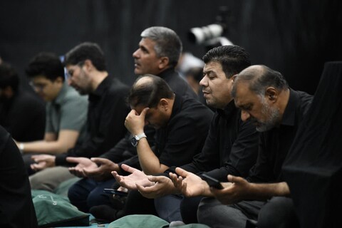 تصاویر/ مراسم عزاداری شب ششم محرم هیئت فاطمیون ارومیه