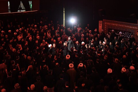 تصاویر/ مراسم عزاداری شب ششم محرم هیئت فاطمیون ارومیه