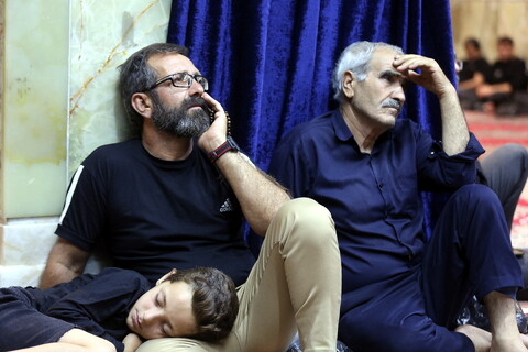 تصاویر/ مراسم عزاداری دهه اول محرم لر زبانان مقیم قم