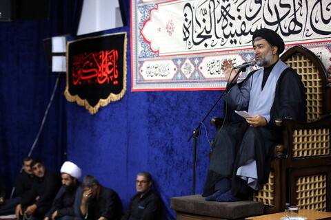 تصاویر/ مراسم عزاداری دهه اول محرم لر زبانان مقیم قم